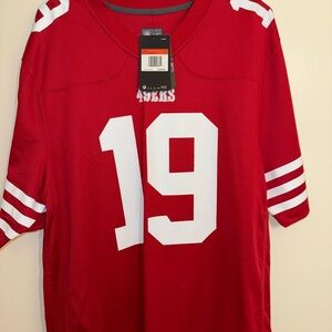 Red Nike Men's Sports Jersey